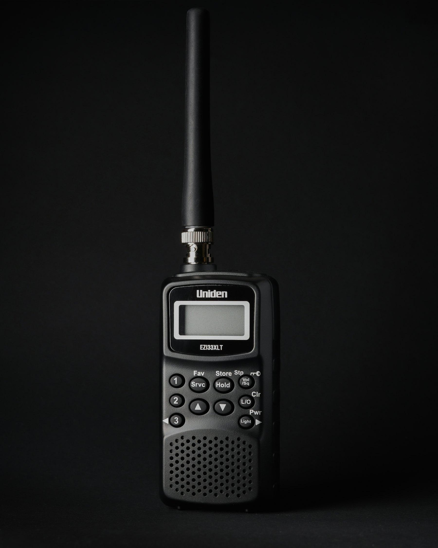 Professional handheld two-way radio